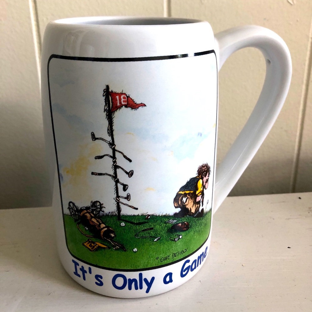 Gary Patterson’s It’s only a Game Large Mug